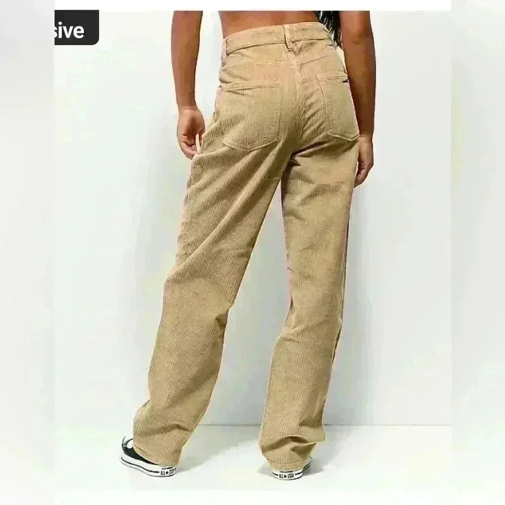 Empyre Tori 90’s khaki Corduroy Skate Pants sz 4 - Picture 2 of 9